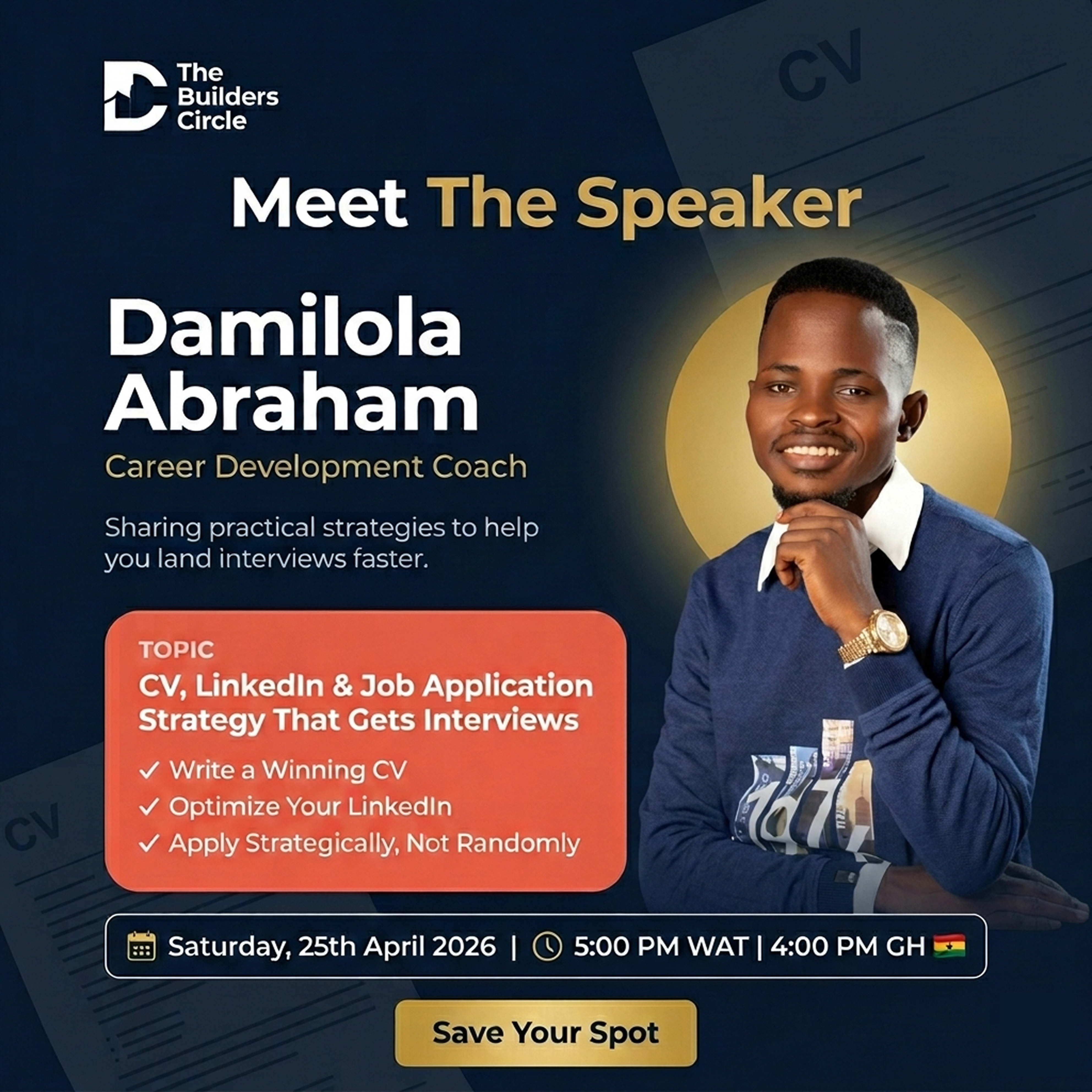 Growth Mindset + Execution Webinar Flier